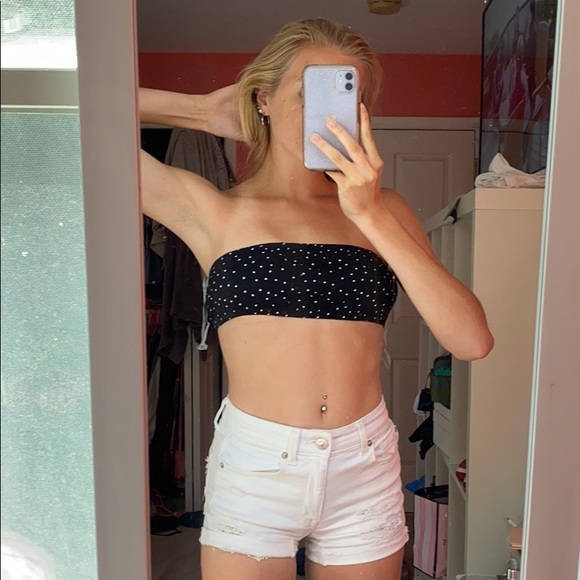 polka dot tube top - Picture 6 of 7